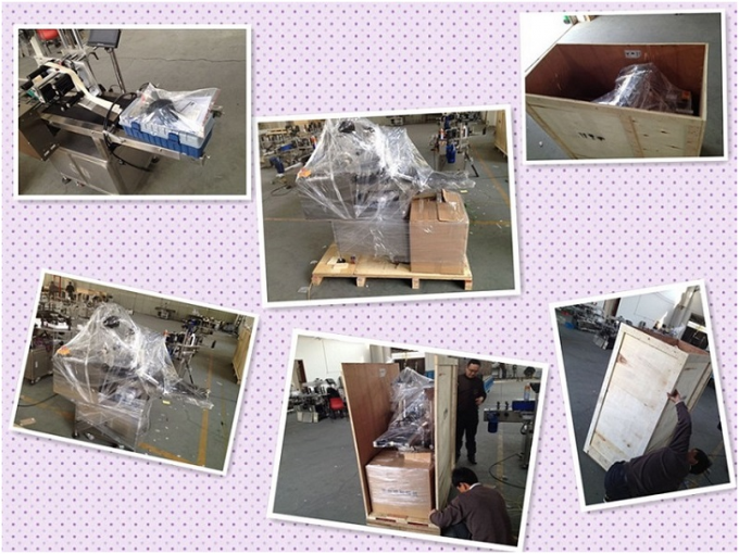 HAY SUS304 सर्वो मोटर स्वचालित राउन्ड बोतल लेबलिंग मेशीन PLC नियन्त्रण