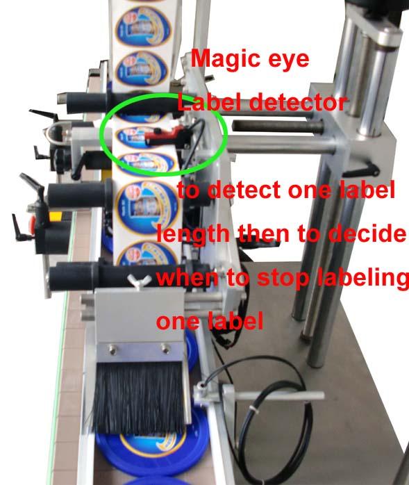 पाली बैग फ्लैट सतह लेबल एप्लिकेटर अनुकूलित सेल्फ चिपकने वाला स्टीकर सीई
