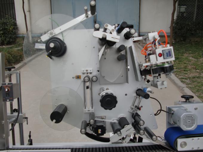 कन्वेयर मोटर HY ब्रान्ड शीशी लेबलिंग मेशिन, इलेक्ट्रॉनिक्सका लागि सातौं ब्याट्री लेबल स्टीकर मेशिन