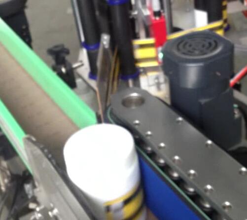 राउंड बोतल लेबलिंग मेशिन, बोतलिंग र माउन्ड सुगर जारको लागि लेबलि machine मेशीन