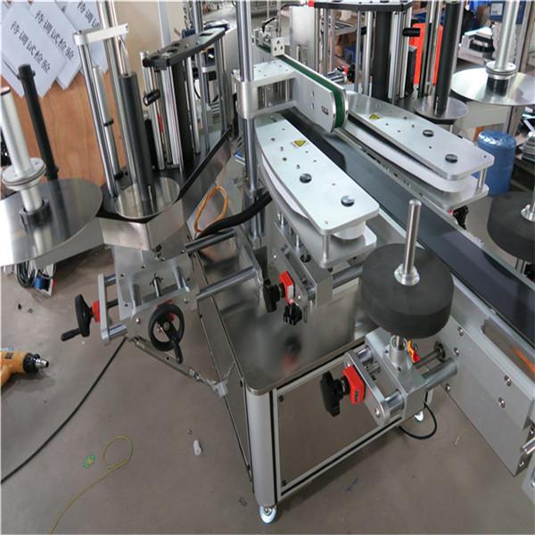 शैम्पू प्रसाधन सामग्री बोतल स्टीकर लेबलिंग मेशिन 30-100 मिमी कन्टेनर लम्बाई
