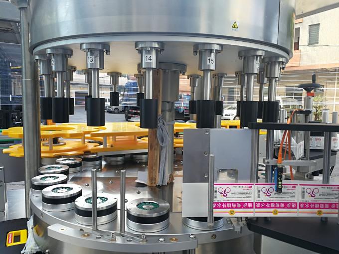 रोटेशन प्रकार्यको साथ उच्च गति रोटरी स्टिकर लेबलिंग मेशीन