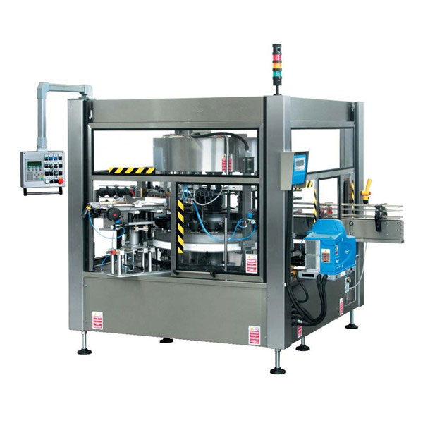 सीई पूर्ण स्वचालित बोतल पखेटा रोटरी स्टीकर लेबलिंग मेशीन