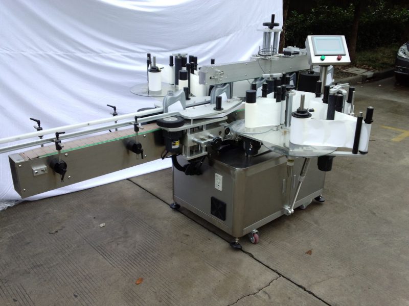 चीन स्वचालित चिपकने वाला स्टीकर आपूर्तिकर्ता को लागी स्वचालित लेबलिंग मशीन / लेबलिंग उपकरण